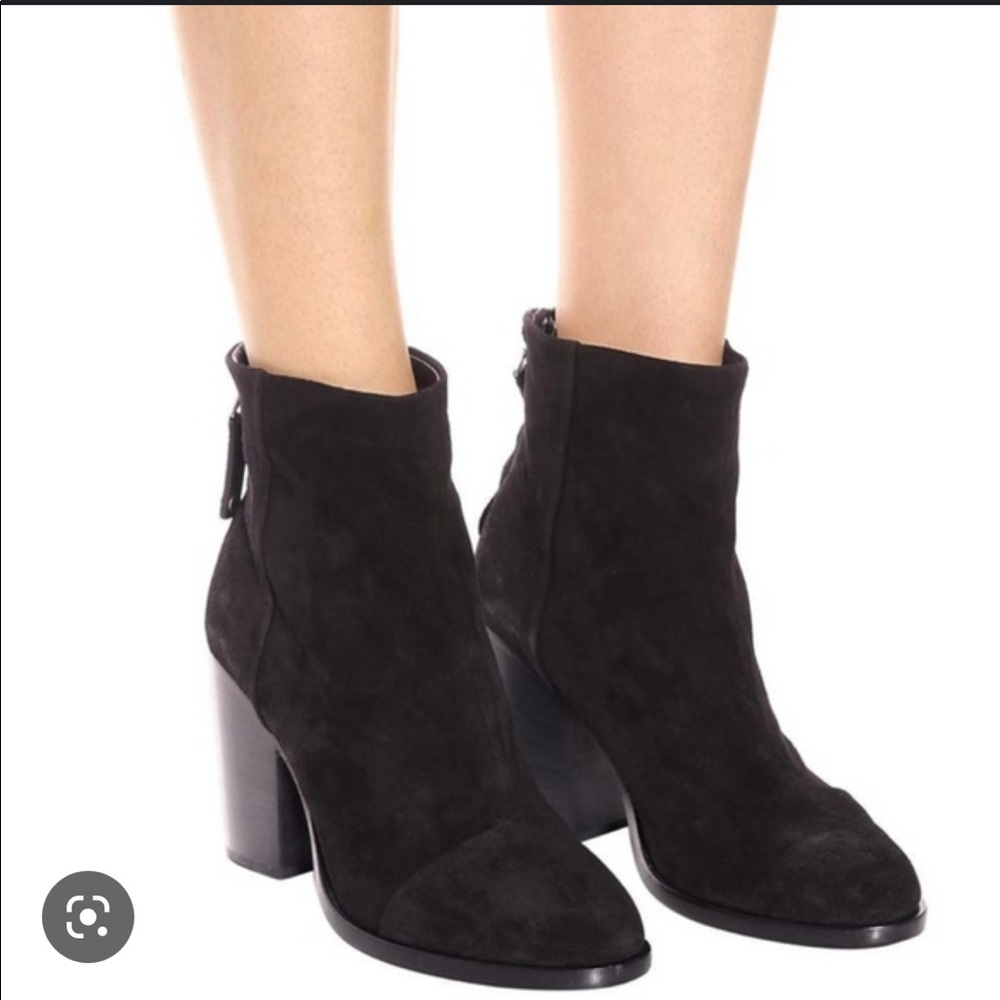 Black Suede Rag & Bone Ashby Boots